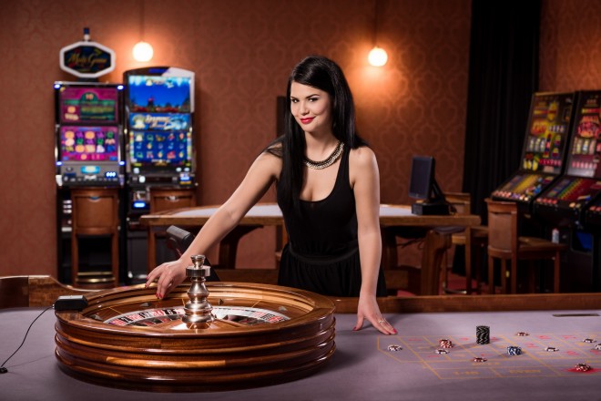 roulette live croupier casino